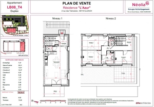 duplex-triplex à la vente -   68110  ILLZACH, surface 88 m2 vente duplex-triplex - UBI449504618